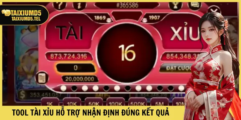 Tool Tài xỉu hỗ trợ nhận định đúng kết quả